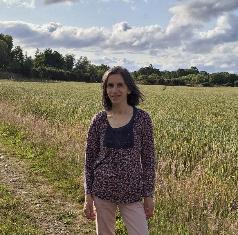 A photograph of Nicola Crevis, a homeopath based in Nairn, Scotland.